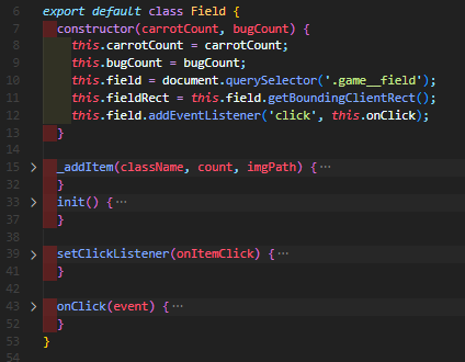Field 클래스 constructor와