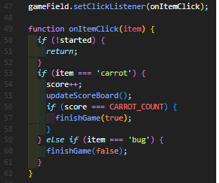 main.js 의 onItemClick funciton